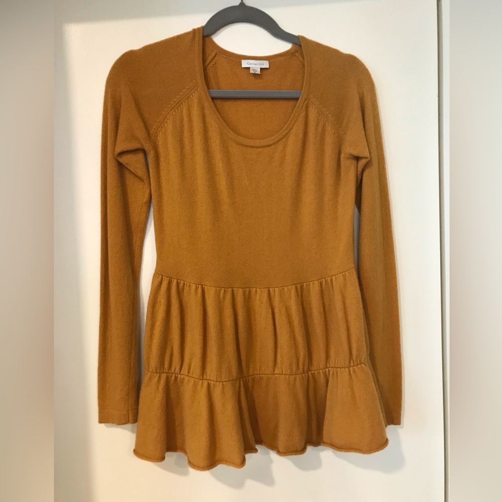 Garnet Hill Cashmere Sweater SZ S